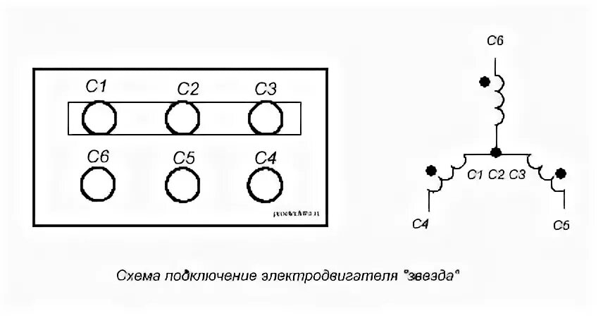 Подключение двигателя звездой на 220 конденсатор Подключение однофазных электродвигателей.