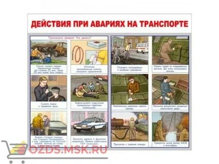 Действия при чс транспортной аварии