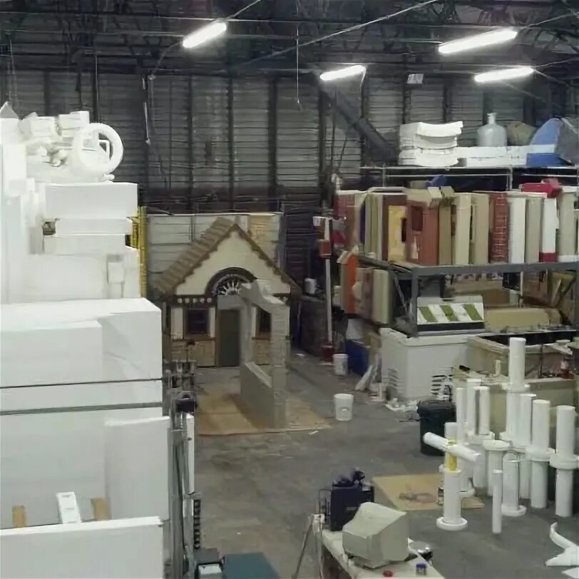 Foam factory. Foam factory