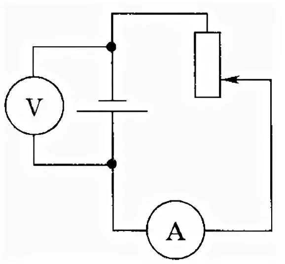 Реостат вправо уменьшается. Реостат на принципиальной схеме. Реостат в цепи схема. Цепь источник тока ключ электрическая лампа ползунковый реостат. Схема включения реостата в электрическую цепь.