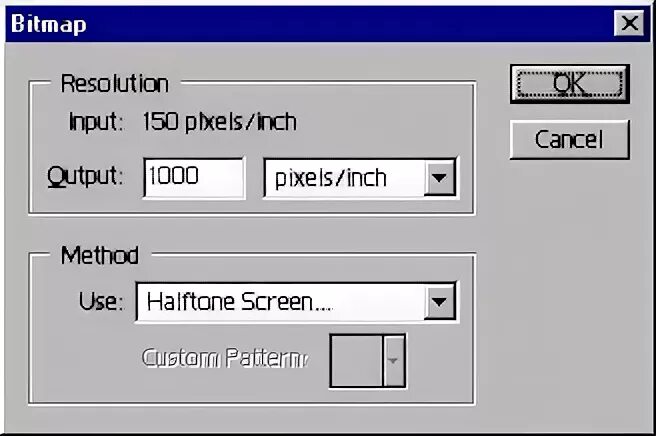 Input resolution
