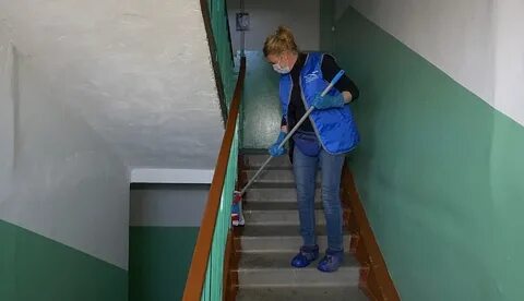 Работа уборщица подъездов