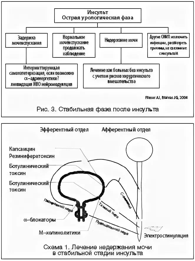 Инсульт недержание мочи