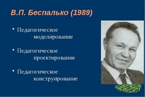 Беспалько слагаемые педагогической технологии