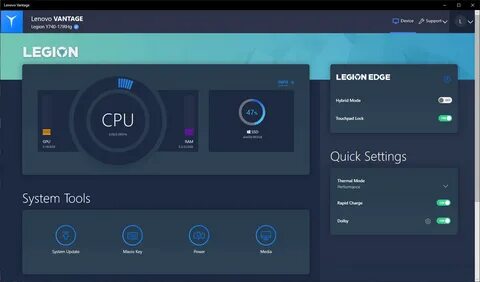 Lenovo vantage legion