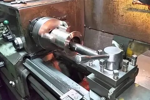Работа токарного станка по металлу видео