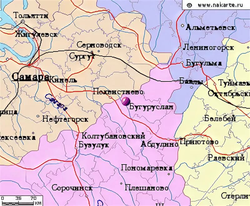Бугуруслан какая область. Оренбург на карте России. Самара на карте России. Карта г Бугуруслан. Бугуруслан город на карте.