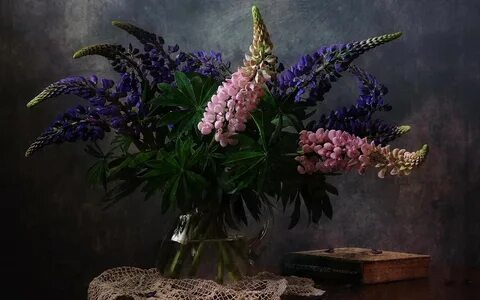 Стоят ли люпины в вазе