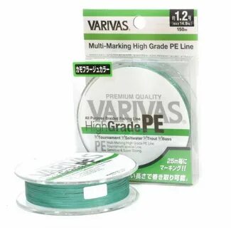 Плетеные шнуры varivas