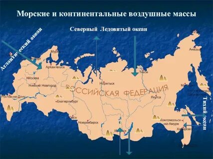 Воздушные массы северного ледовитого