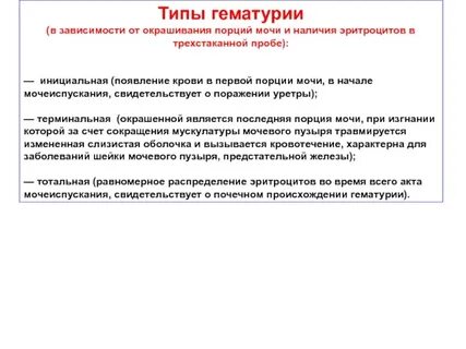 Гематурия критерии