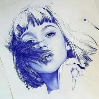 Рисунки ручкой