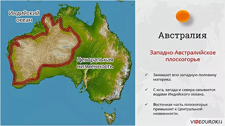 Центральная равнина на карте Австралии. Центральная австралийская низменность на карте. Центральная низменность, Западно-австралийское плоскогорье. Западно австралийское плоскогорье рельеф. Щите древней платформы в рельефе австралии соответствует
