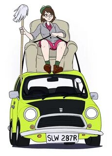 Mr Bean Cartoon Car Trouble.
