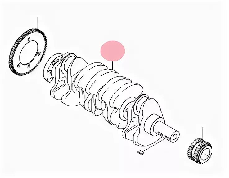 Коленвал Kia Sportage 3. Коленчатый вал Киа Спортейдж 3. Венец коленвала g4ke. Зубчатое кольцо коленвала кия Спортейдж ц.