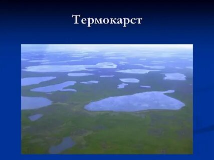 Термокарстовые блюдца