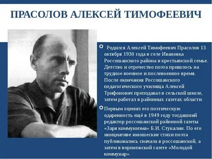 Воронежские писатели и поэты
