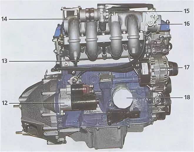 Ремонт двигатель 405
