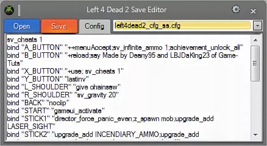 Code left