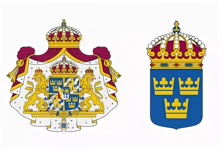 Герб швеции фото File:Lesser coat of arms of  Coat of arms, Sweden, Heraldry