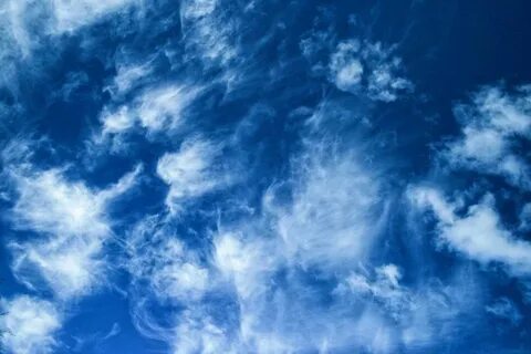 Синий blue sky