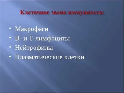 Клеточное звено