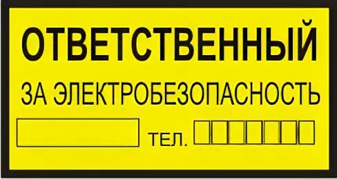 Какие документы ответственному за электрохозяйство