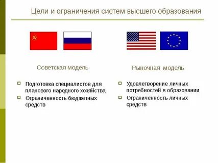 Сравнить советское образование с современным