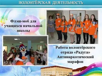Работа волонтером