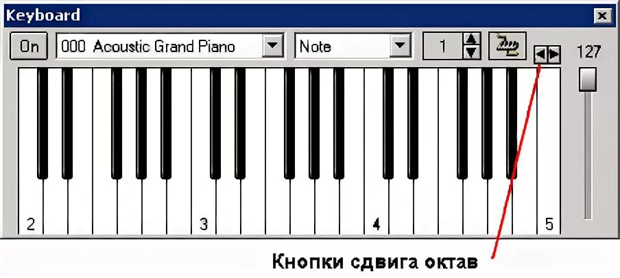 Игра нажимать клавиши под музыку