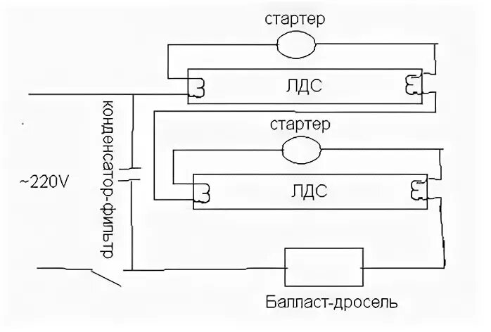 Стартера s2 для ламп. Схема светильника для люминесцентных ламп 2х36. светильник люминесцентный 2х36 схема подключения. схема подключения люминесцентных ламп 4х18. схема светильника для люминесцентных ламп 4х18.