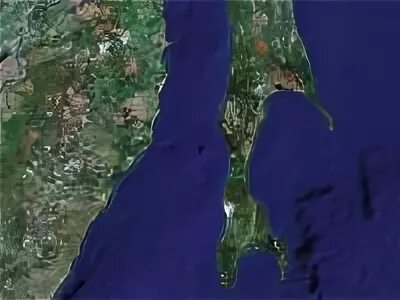 Крупный остров за татарским проливом