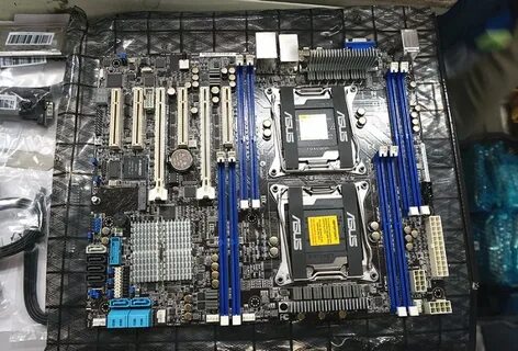 Материнская плата asus xeon