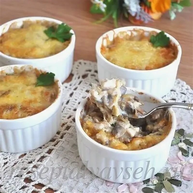 Новогодняя закуска: жульен или жюльен. Быстро и вкусно! Голодная Алиса Дзен