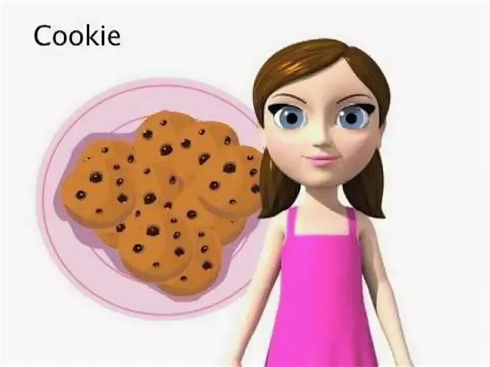 C is for cookie. C is for cookie