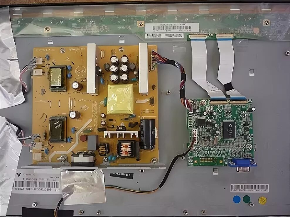 Монитор asus vw202nr схема платы управления Материнская плата для монитора Asus VW193DE 04G5502560V0 ( LMT VW193DE MAIN BOAR Товар на картинке можно купить.