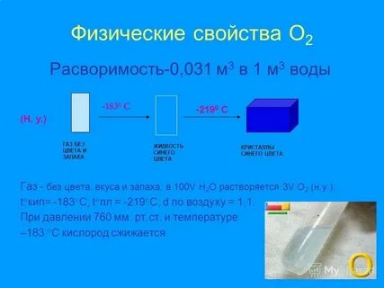 Может ли кислород находиться в жидком состоянии