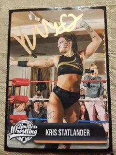 The Wrestling Insomniac: Signed Trading Cards: Kris Statlander, Ashley Vox,...