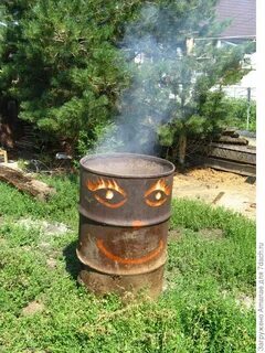 Для сжигания на даче своими руками