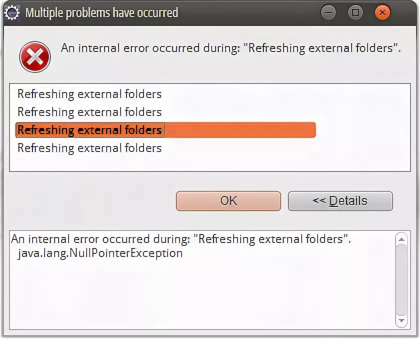 Internal error null. An Internal occurred ошибка. Null Pointer exception. An Internal exception occurred ошибка. Внутренняя ошибка контакт. Error occurred during Operation.