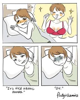 A real man would love you no matter the breast size and would STILL think y...