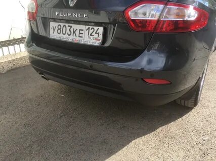 Парктроник рено флюенс
