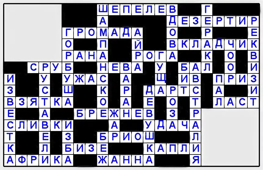 Рецензия сканворд 5