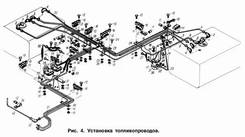 Топливопровод ямз