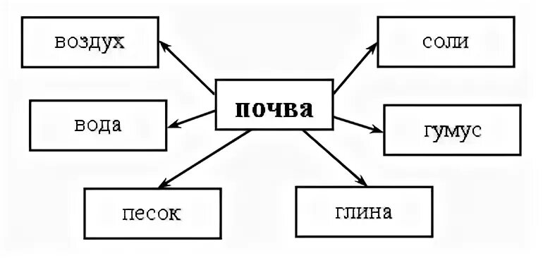 Природные богатства заполни схему окружающий мир
