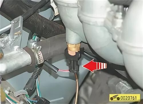 Checks without removal from the car (1CD-FTV) (Toyota Corolla Verso 3, 2004-2009