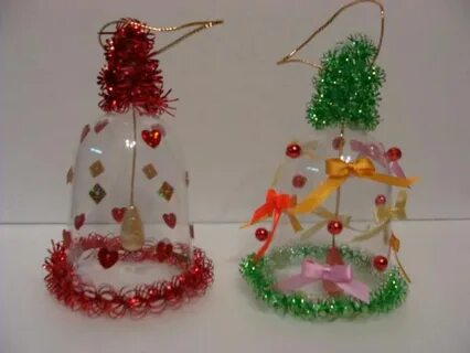 Елочные игрушки своими руками поделки в садик