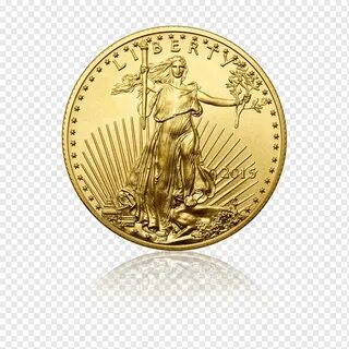 Золотая монета доллар сша