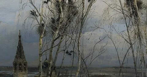 Репин грачи прилетели