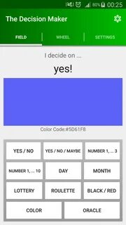 Decision maker